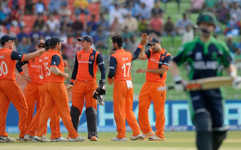 9. 2014 T20 World Cup, Netherlands beat Ireland by six wickets. Beating the Irish in itself was not such a huge shock. The manner the Dutch did so – chasing 163 in 13.5 overs to confirm progress in the tournament – was scarcely believable. Getty