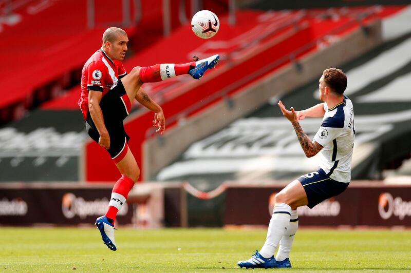 Oriol Romeu - 4: Had decency to wait all of five minutes to get his customary yellow card. Taken off 10 minutes into second half knowing he was on final warning from the referee. All things considered, a reprieve. AFP