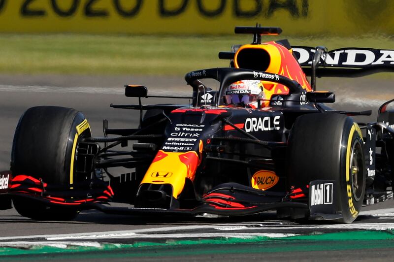 Red Bull driver Max Verstappen clinched pole position for the British Grand Prix after he first ever sprint session for qualifying in Silverstone on Saturday,  July 17, 2021.