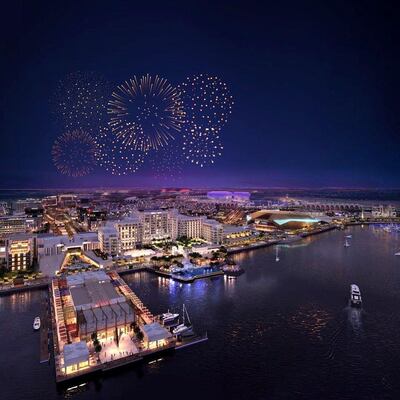 To mark Eid Al Fitr 2021, fireworks will be set off from the Yas Bay waterfront for the first time. Courtesy Yas Island