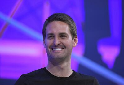 Snapchat founder Evan Spiegel says people prefer augmented reality rather than the metaverse.  AFP