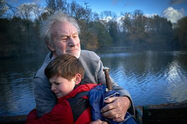 Sir Patrick Stewart as Merlin and Louis Ashbourne Serkis as Alex in 'The Kid Who Would Be King'. Courtesy K Brown / 20th Century Fox / Kobal / REX / Shutterstock