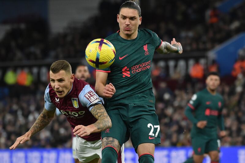 Lucas Digne 5 – Unconvincing with his work for the majority of the match, and that was exemplified by when he was beaten far too easily by Ben Doak late-on. AP 