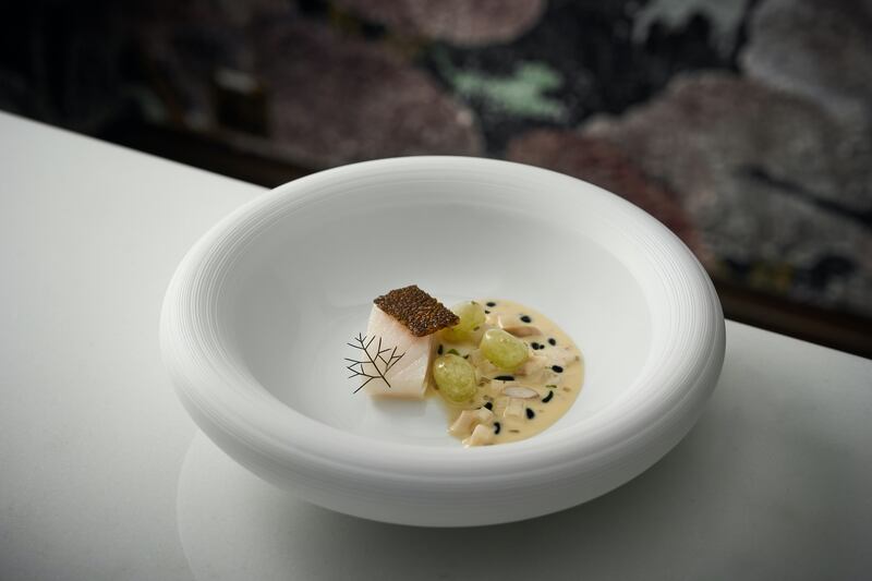 Samegarei fish is one of 17 delicate and dainty dishes on the menu at Row on 45. Photo: Row on 45