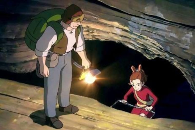 The Secret World of Arrietty, by Studio Ghibli, is the latest version of Mary Norton's children's classic The Borrowers.