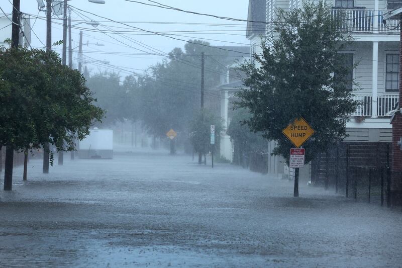 The streets of Charleston are currently a ghost town. Getty Images / AFP