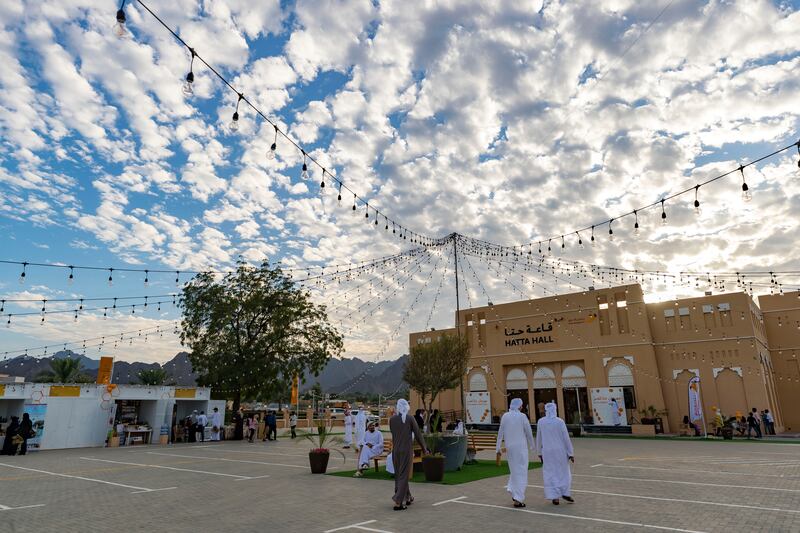 Visitors attend the Hatta Honey Festival. All photos by Chris Whiteoak / The National