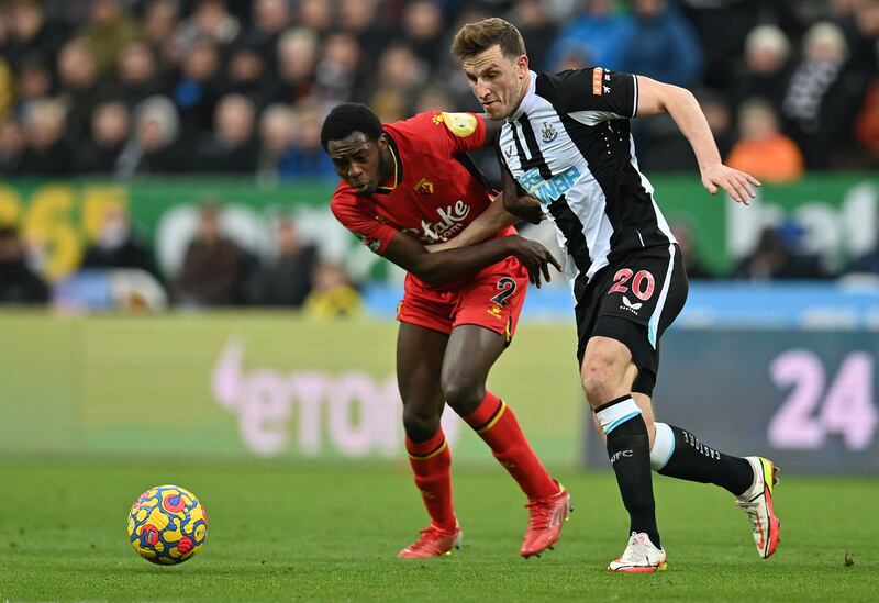 Jeremy Ngakia  - 6: Had been excellent in opening 45 against Saint-Maximin but lost possession to Frenchman just after half-time that ended with Newcastle attacker opening scoring. Was beaten to ball by Joelinton when Brazilian hit woodwork in opening half. AFP