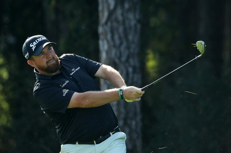 ANTALYA, TURKEY - NOVEMBER 09:  Shane Lowry of Ireland chips onto the first green during the third round of the Turkish Airlines Open at The Montgomerie Maxx Royal on November 09, 2019 in Antalya, Turkey. (Photo by Warren Little/Getty Images)