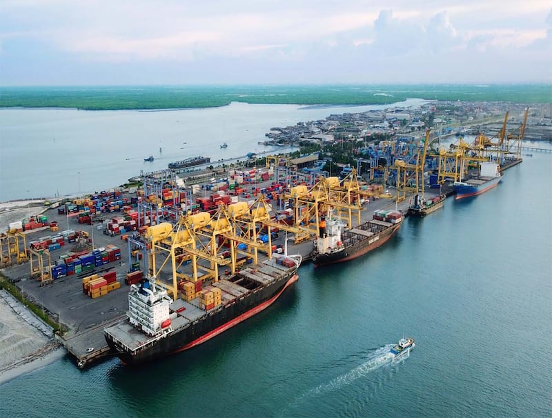 The Belawan New Container Terminal in Indonesia. DP World's planned expansion of the terminal will help develop the economy of Sumatra. Photo: Midstream