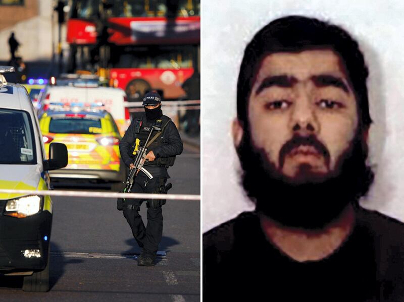 Usman Khan killed two people near London Bridge after fooling deradicalisation officials into believing he was rehabilitated. Getty / AP