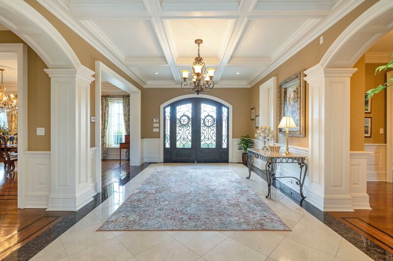 We take a look around the inside, and outside, the property. Courtesy Douglas Elliman Realty