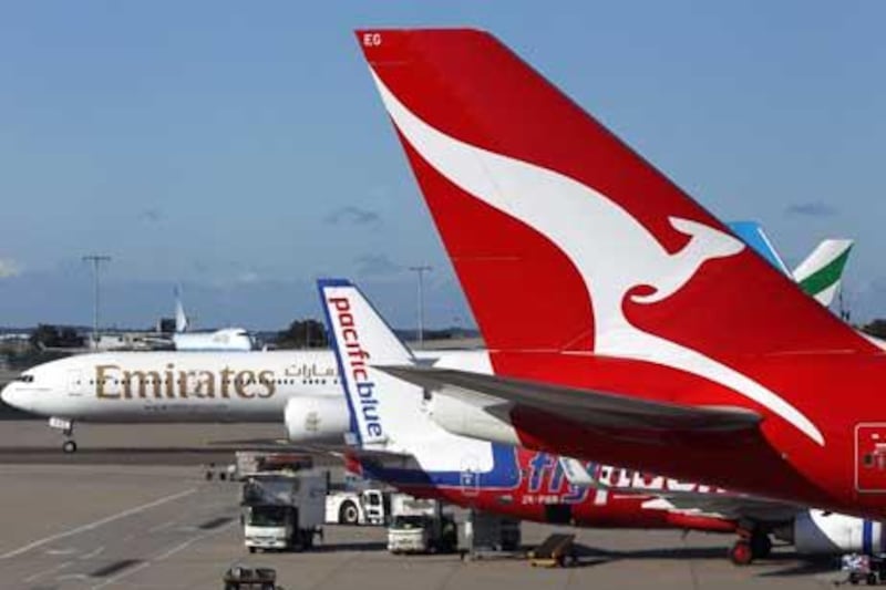 Australia's Qantas Airways has announced an alliance with Emirates Airline that shifts its hub for European flights from Singapore to Dubai