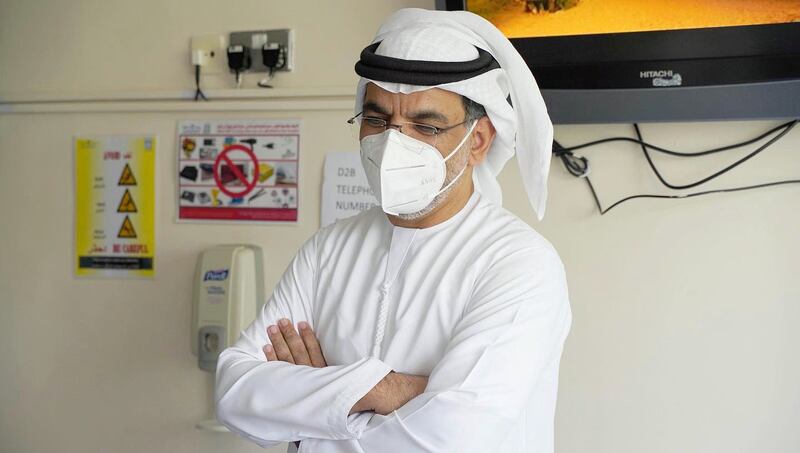 Dr Jamal Al kaabi, Acting Undersecretary of DoH. courtesy: Jamal AL kaabi twitter account