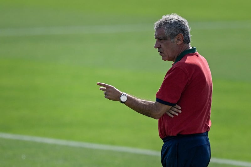 Portugal head coach Fernando Santos. AFP