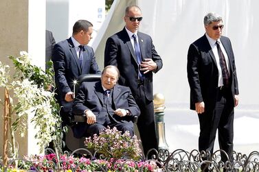 Algerian President Abdelaziz Bouteflika in Algiers last April. Ramzi Boudina / Reuters