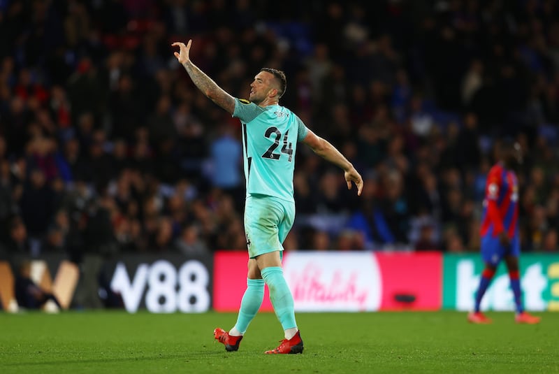 Shane Duffy: 7 - Despite his side conceding, Duffy had a dominating performance from the back. He won every duel thrown his way and denied the Palace attack anything. Getty