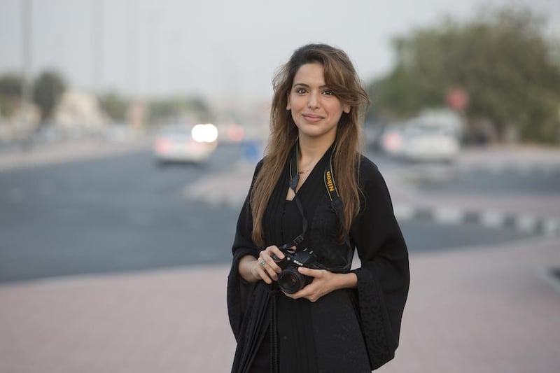 Reem Al Hilou, the 27-year-old Emirati who started the Humans of Dubai Instagram account. Jaime Puebla / The National