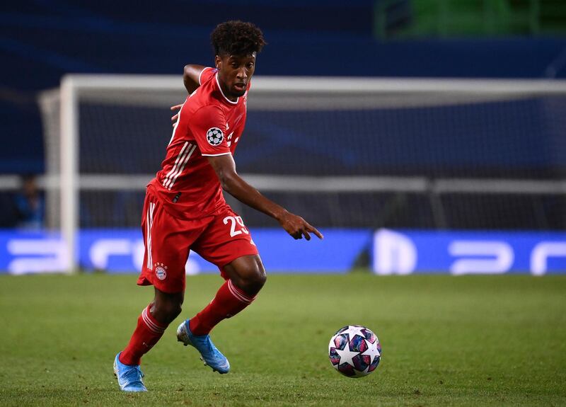 Kingsley Coman – 7, Typically perky when he was brought on for Perisic, as he went up against a side including his close mate Dembele. AP