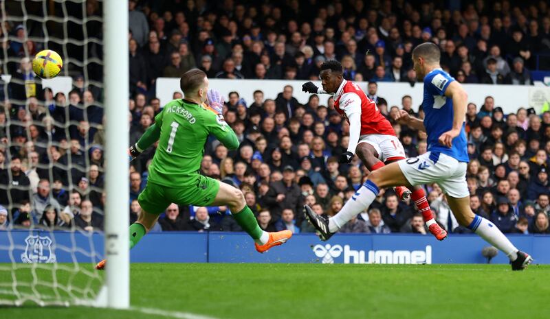 Eddie Nketiah - 5, Didn’t see a lot of the ball but couldn’t control Odegaard’s pass in a promising position and hit a wild shot from his big opportunity. Had another shot blocked by Tarkowski and was unlucky Odegaard didn’t do better with his shot after teeing up the Norwegian.

Reuters