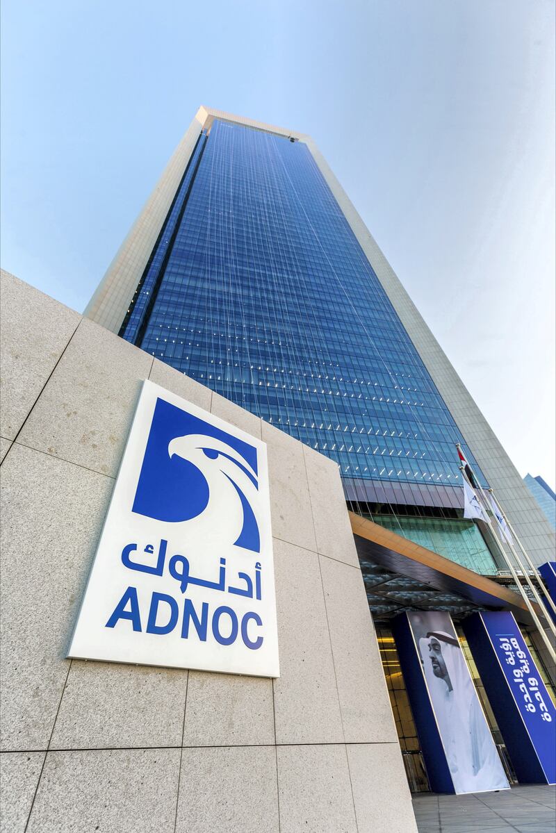 Abu Dhabi National Oil Company (ADNOC) headquarters. Courtesy Adnoc