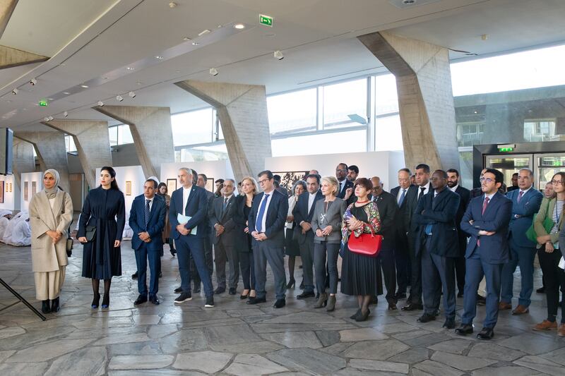 The joint UAE and UN Revive the Spirit of Mosul event, at UNESCO headquarters in Paris.