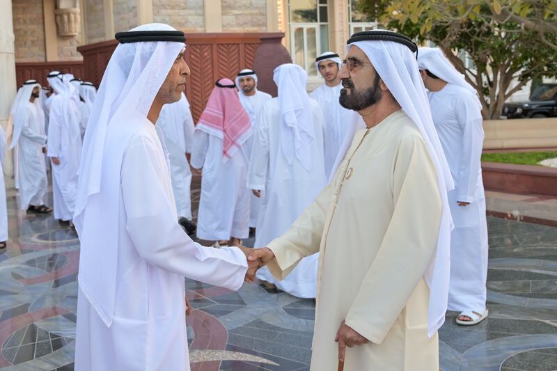 Sheikh Mohammed hosted the iftar reception

