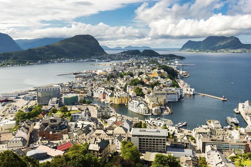 Ålesund in Norway offers interesting architecture, stunning countryside, a strong fishing history and fresh seafood aplenty. iStockphoto.com