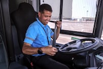 Behind the wheel: A day in the life of an Abu Dhabi bus driver