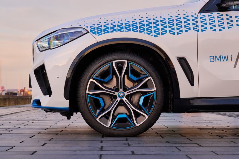 The X5-derived fuel-cell electric vehicle is relevant to the Gulf, which has ambitious plans for a hydrogen economy