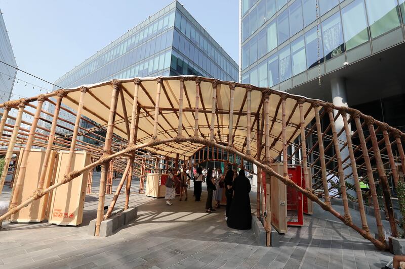 Ahmed El Sharabassy’s pavilion 'Nature in Motion'