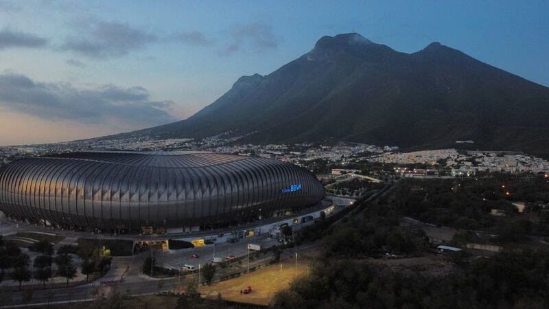 The BBVA Stadium in Monterrey will be one of the three venues in Mexico for the 2026 World Cup.  Reuters