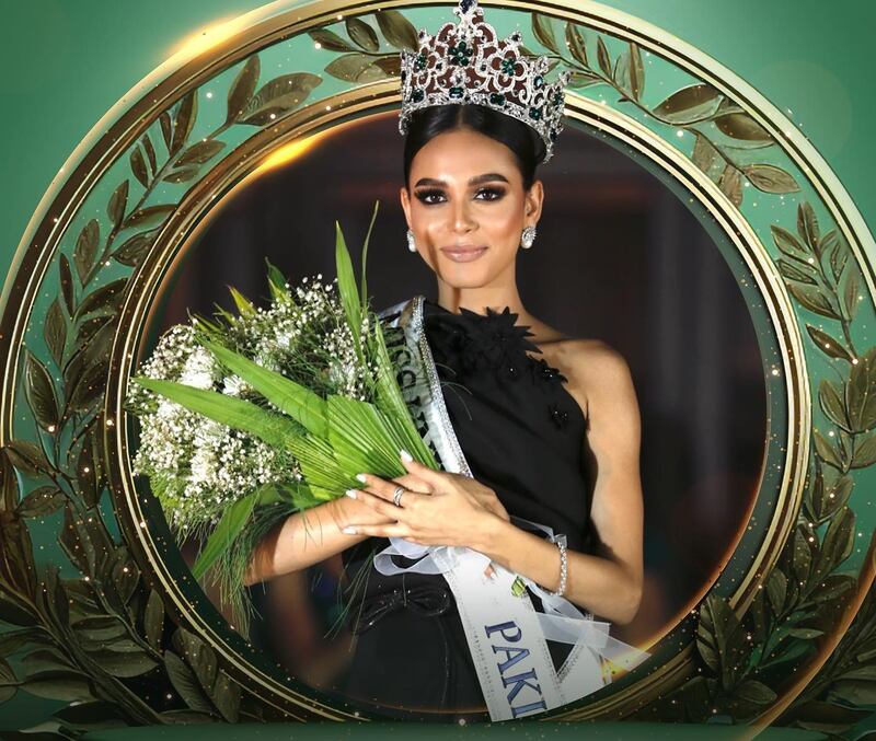 Miss Universe Pakistan 2023 Erica Robin. Photo: Yugen Group