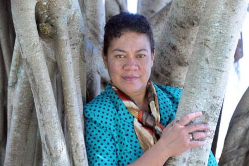 Pelenise Alofa Pilitati a businesswoman from Kiribati who attended the forum, said life has always been a struggle.