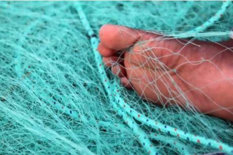 A reader says restrictions on the use of fishing nets such as this one will help preserve stocks. Sammy Dallal / The National
