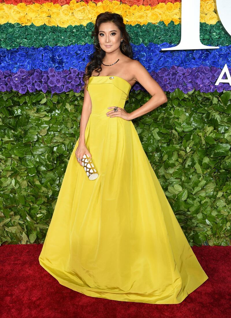 Ashley Park arrives at the 73rd annual Tony Awards at Radio City Music Hall on June 9, 2019. AP