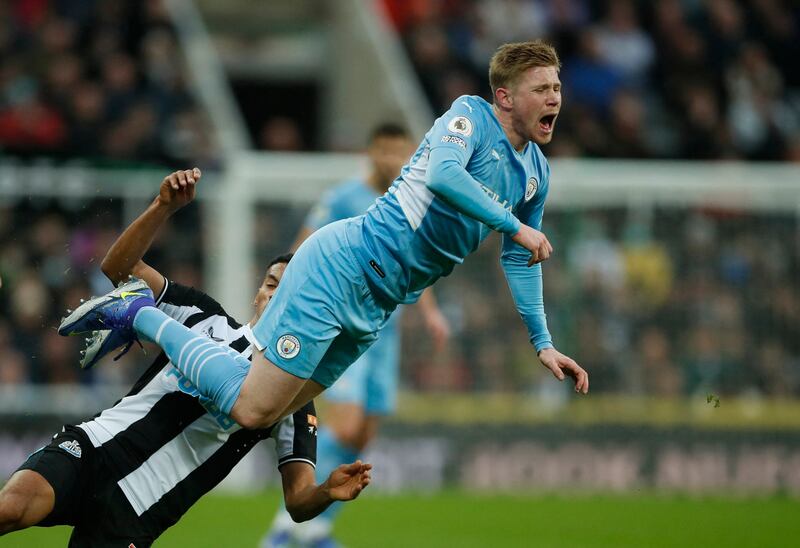 Kevin De Bruyne - 7: Lucky to get away with one after 15 minutes when lost possession in own box, handing chance to Fraser but dubious foul given. No repeat of his brilliant double against Leeds last time out but a fine, controlled passing performance from the Belgian. Reuters