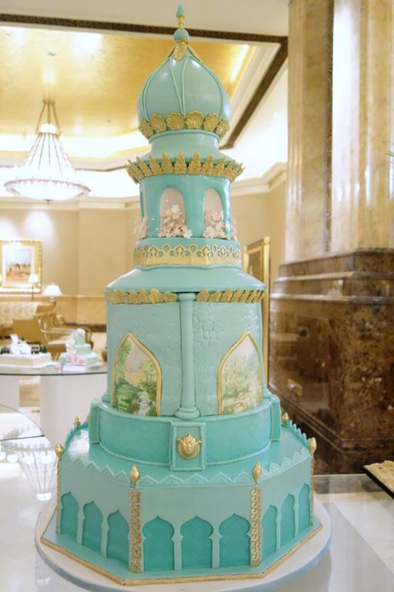 This mosque replica cake by Sweet Lane won second place in the professional category. Delores Johnson / The National