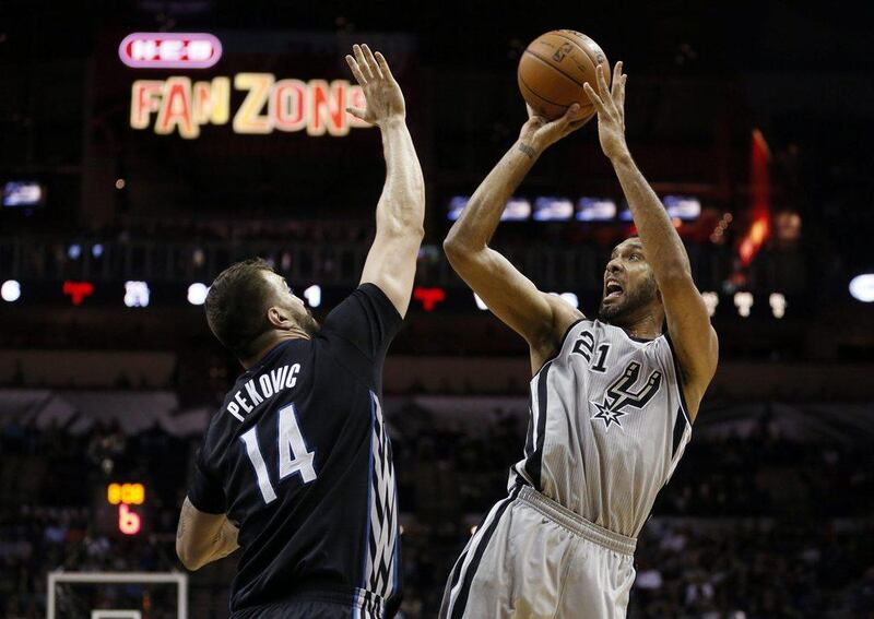 Tim Duncan and the Spurs own the Western Conference's best record. Soobum Im / USA Today Sports