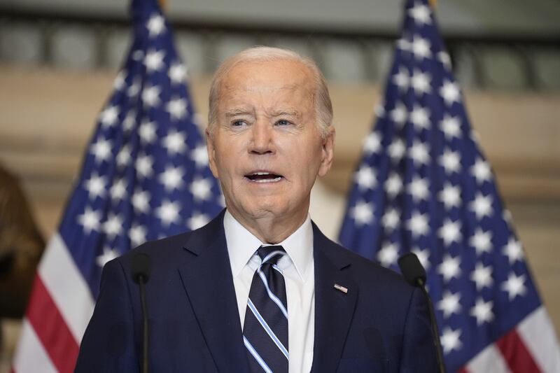 US President Joe Biden wrote a letter to Congress condemning violence by Israeli settlers in the occupied West Bank. AP