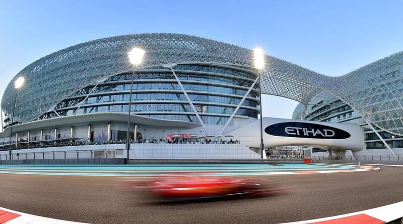 Yas Marina Circuit.