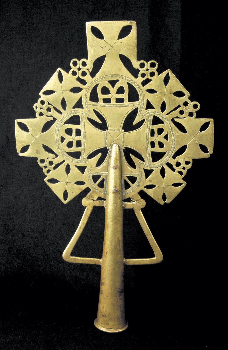 Processional Cross, Ethiopia, 19th century. © Trustees of the British Museum