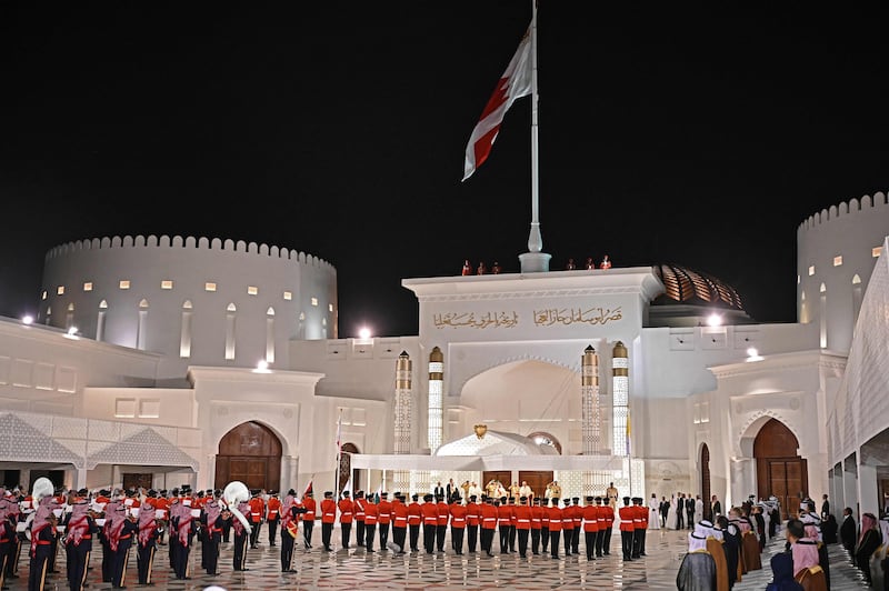 A general view of the royal guard at the Royal Palace in the capital Manama. AFP