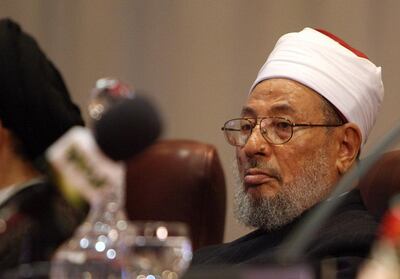Islamist clerics such as Yusuf Al Qaradawi legitimise views long perceived to be fringe and extremist. Fayex Nureldine / AFP