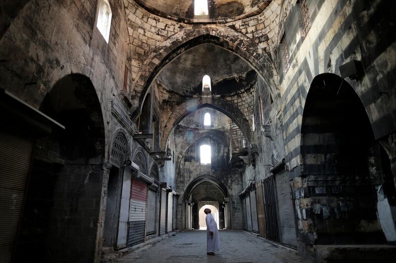 Parts of the bazaar and Aleppo's Old City date as far back as the 1300s. AP