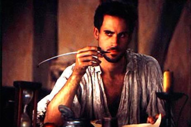 Joseph Fiennes as a young Will Shakespeare in Shakespeare In Love.

Courtesy of Miramax