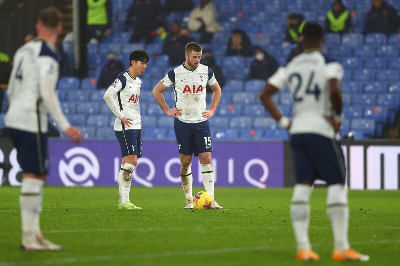 Eric Dier - 7: There was real intelligence shown in the England international’s defending and almost scored from a free-kick right at the death. Getty