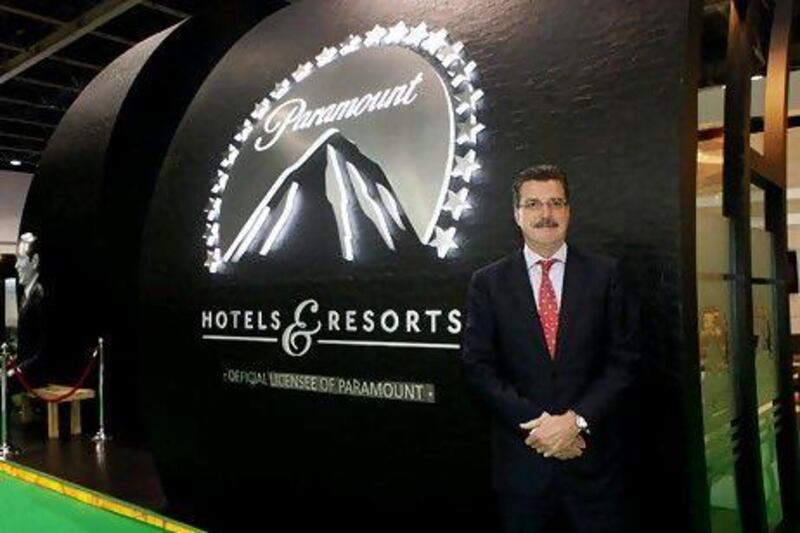 Thomas van Vliet, the chief executive of Paramount Hotels and Resorts, says the group hopes to sign its first deal soon. Jeffrey E Biteng / The National