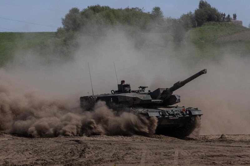 Kyiv is keen to acquire Leopard 2 tanks because they are among Europe's best and widely used, meaning spare parts and ammunition can be easily sourced.  AFP