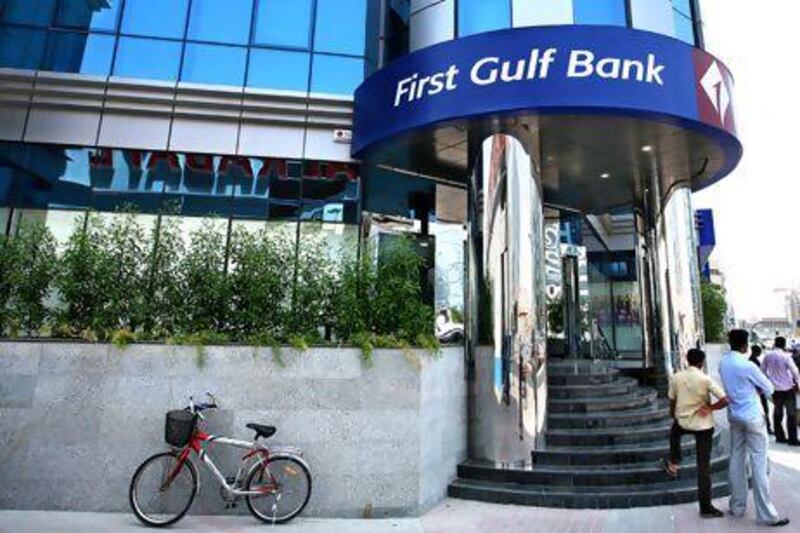 First Gulf Bank has repaid its Dh4.5bn debt to the Government four years early. Paulo Vecina / The National